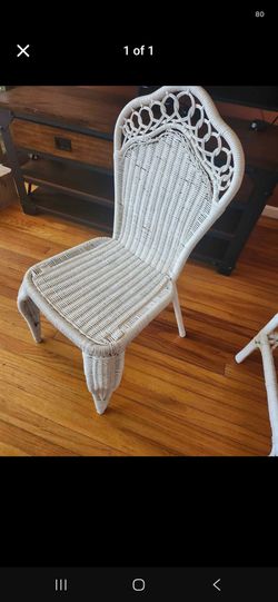 Wicker chair