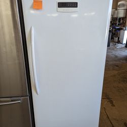 Frigidaire White Upright Frost Free Freezer 