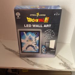 Dragon Ball Z Super, LED Wall  Art Limited Edition 