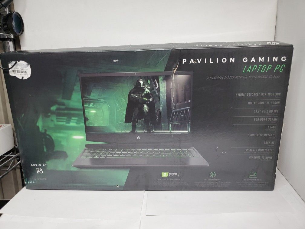 Sealed!! HP Pavilion Gaming Laptop 15.6" FHD 1080p Core i5-9300H NVIDIA GTX 1050 3GB 8GB RAM 256GB SSD Windows 10