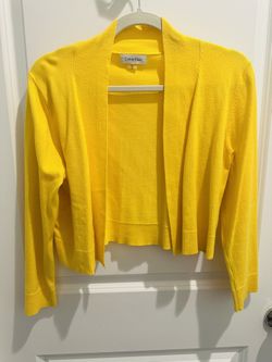 Calvin Klein 3/4 Sleeve Bolero Sweater