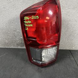 2016-2017-2018-2019-2020-2021-2022-2023 TOYOTA TACOMA LEFT TAIL LIGHT OEM USED #9015