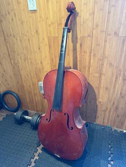 Wooden cello