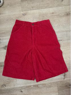 Red jorts