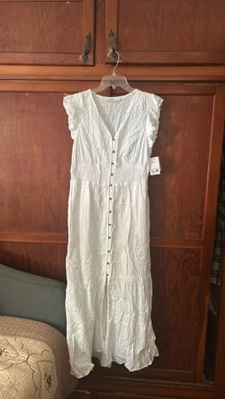 Womens white dress