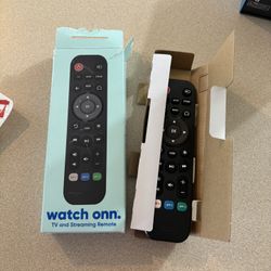 Onn. Tv Streaming Remote
