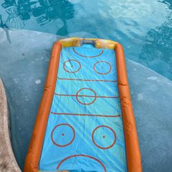 Floating Pool Hockey Table