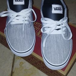Grey Vans Size 9
