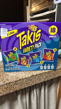 FREE T akis box of 18 unopened