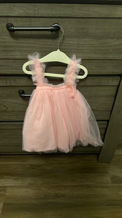 Baby girl pink photoshoot dress size 3-6m