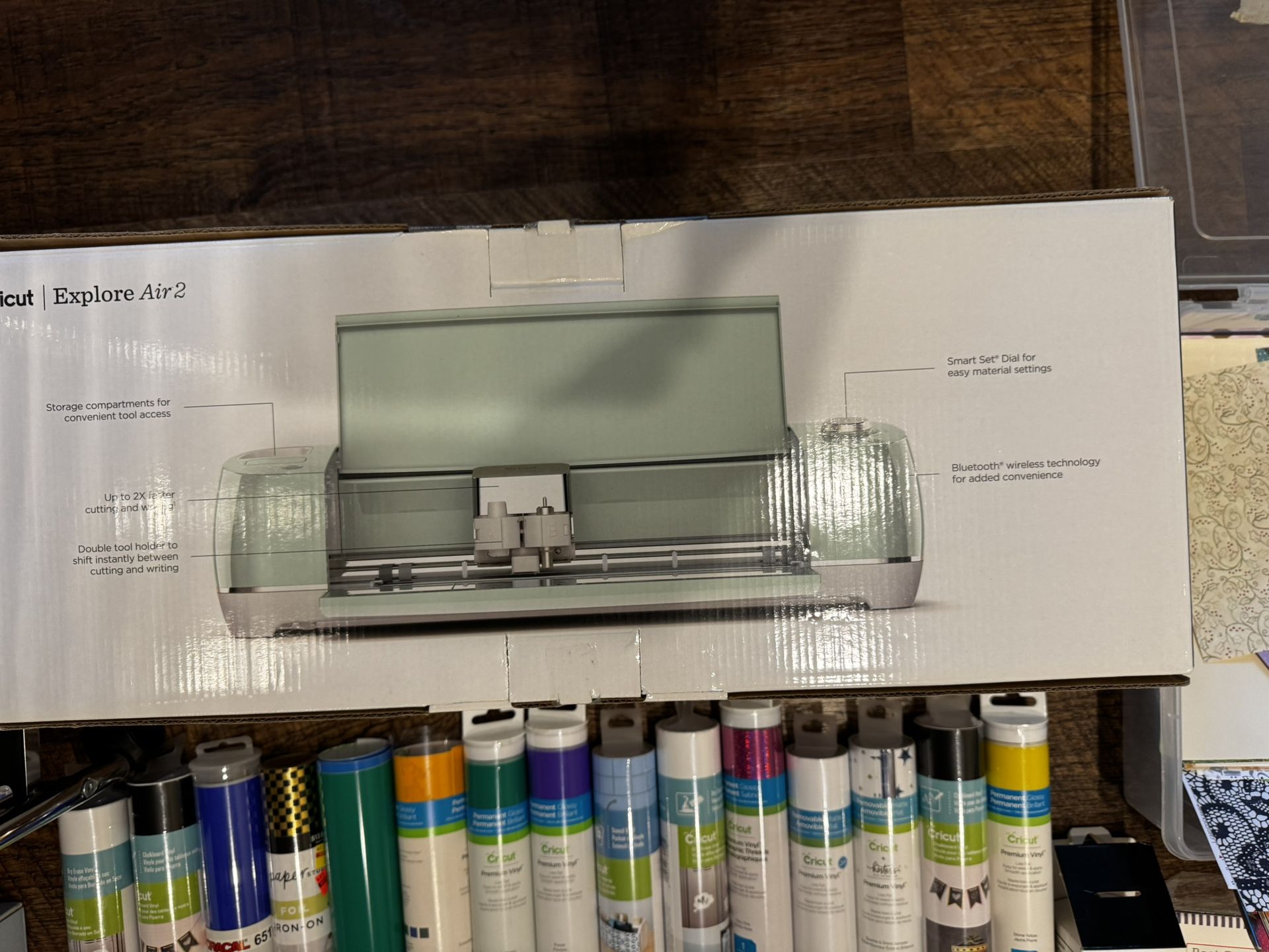 Cricut Explorer Air 2 @ new Cricut Joy