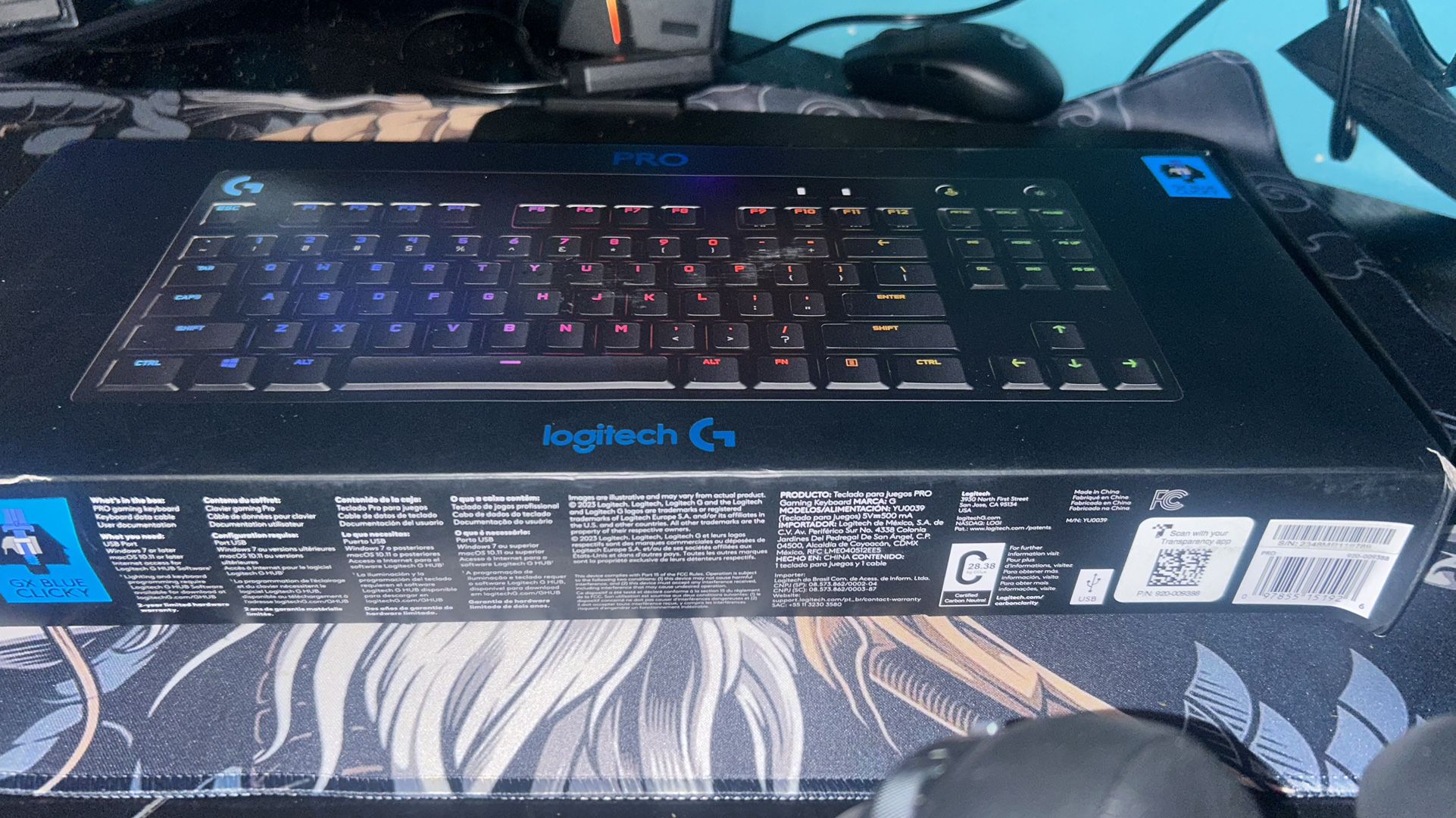 Logitech Pro Gaming Keyboard (brand New )