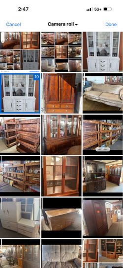 Preowned furniture warehouse open Tuesday through Saturday 10 AM to 4 PM