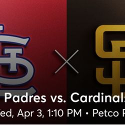 Padres VS Cardnals 4/3/24