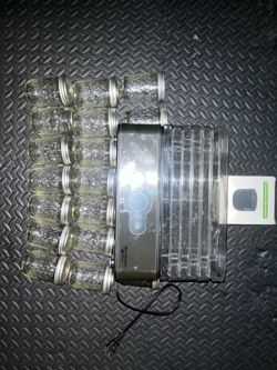 Dehydrator and mason jars