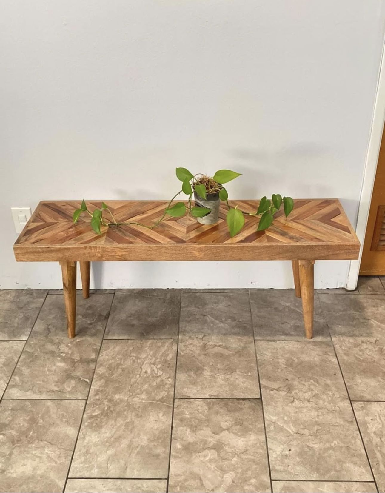 Chevron Bench