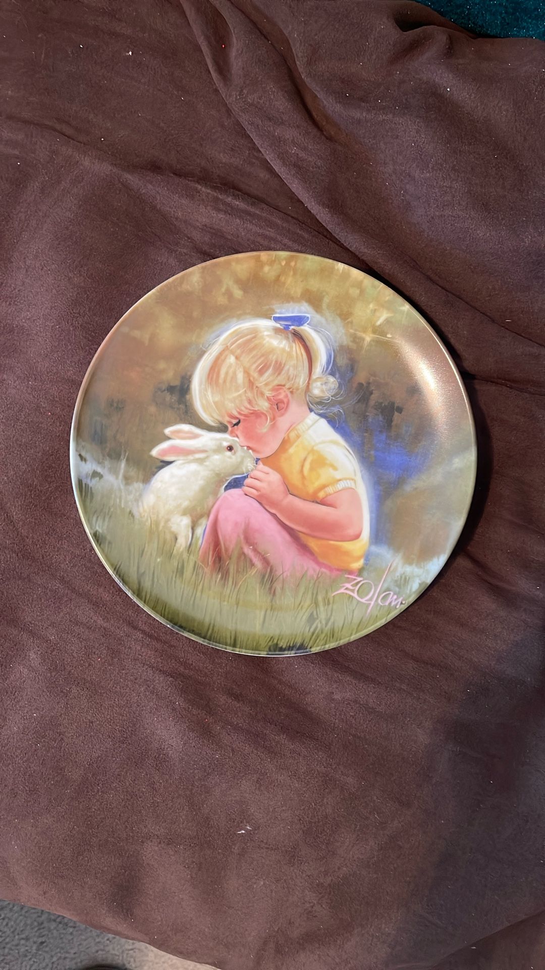 1984 Pembrenton & Oakes “Tender Moment”Zolan Plate