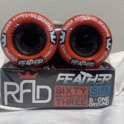RAD Feathers Longboard Wheels