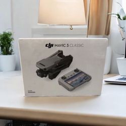 DJI Mavic 3 Classic drone and built in screen control floor model 