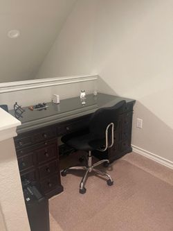 Bundle of Desk & Dining Table with Chairs