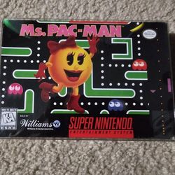 Ms. Pac Man - SNES 