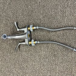 Pfister Masey Brushed Nickel 4-in Centers 2-handle 