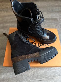 Louis Vuitton monogram boot