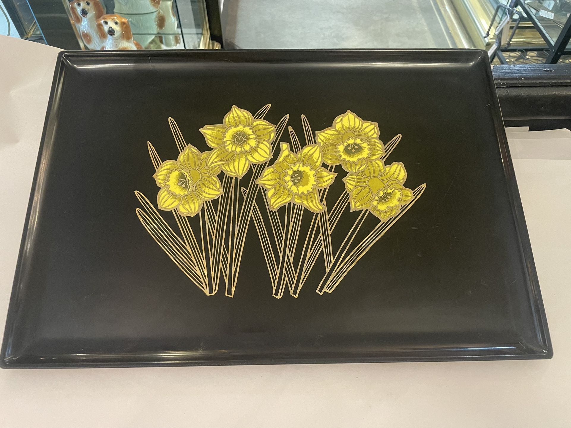Rare Couroc Daffodil Tray Mid Century Modern
