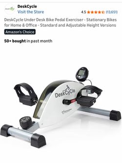 Barely used under desk cycle
