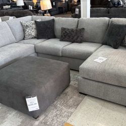 OM• $38 Initial • Brand New Parkdale Sectional With Chaise 