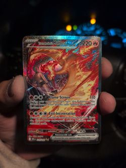 Pokemon Destined rivals Team Rocket's Moltres ex #229