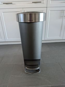 Simplehuman 40L / 11 gallon Slim Step Trash Can