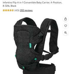 2 Baby Carriers 