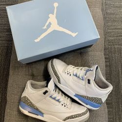 Jordan 3's Unc 