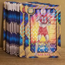 Set of ULTRAMAN Cards Tsuboraya 49 Different Characters 