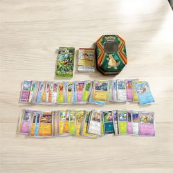 Pokemon Scarlet and Violet Starter Deck Terastal Dragonite EX - Japanese + Mask of Change SV6 Japanese Booster PK + (114) Common Cards + Dragonite Tin