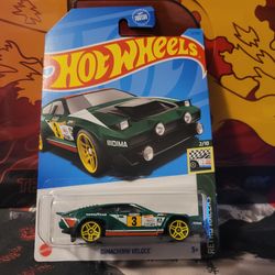 HOT WHEELS RETRO RACERS DIMACHINNI VELOCE (GREEN) 1:64 DIECAST