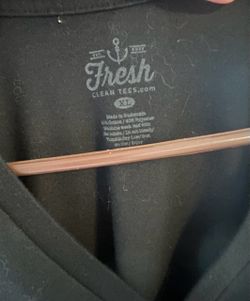 Fresh Clean Tees Black T-Shirt XL