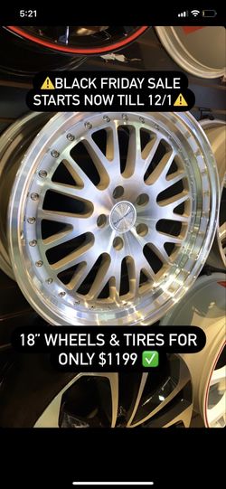 18” IPW Rimw Get Approved for Finance Now ! NO CREDIT CHECK