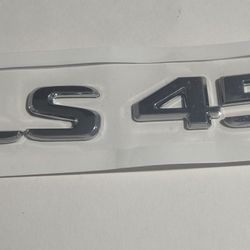 New OEM GLS 450 Chrome Letters For Mercedes/ Rear Emblem Sign Badge Logo