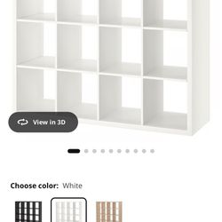 White Cube Shelf/ IKEA 