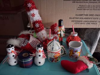 Mixed Christmas Holiday Decorations Lot