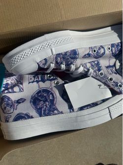 Converse Batman edition shoes men’s 8.5 women’s 10.5