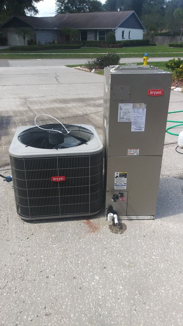 Bryant 2.5 ton heat pump system 2014 for Sale in Seffner, FL - OfferUp