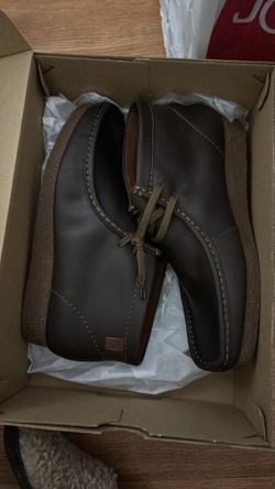 Chocolate brown Clark’s