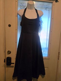 Black Nylon Bathing Suit Dress