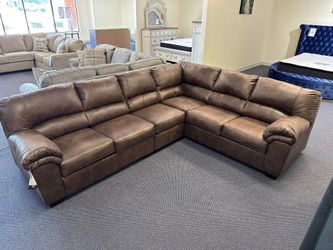 L Shaped Brown Microfiber Sectional Couch Set Fast Delivery Only $39 Down Payment 👉 PLEASE ASK FOR JON GREEN WHEN YOU ARRIVE!