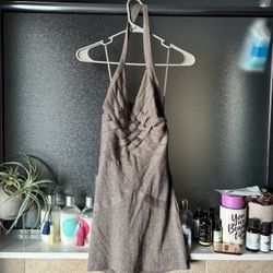 Shimmery Mauve Colored Body on Dress