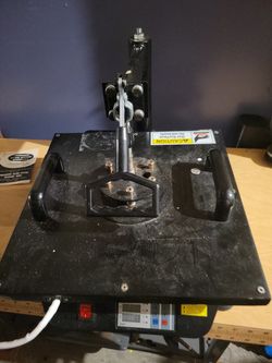 Heat pressure for T shirts