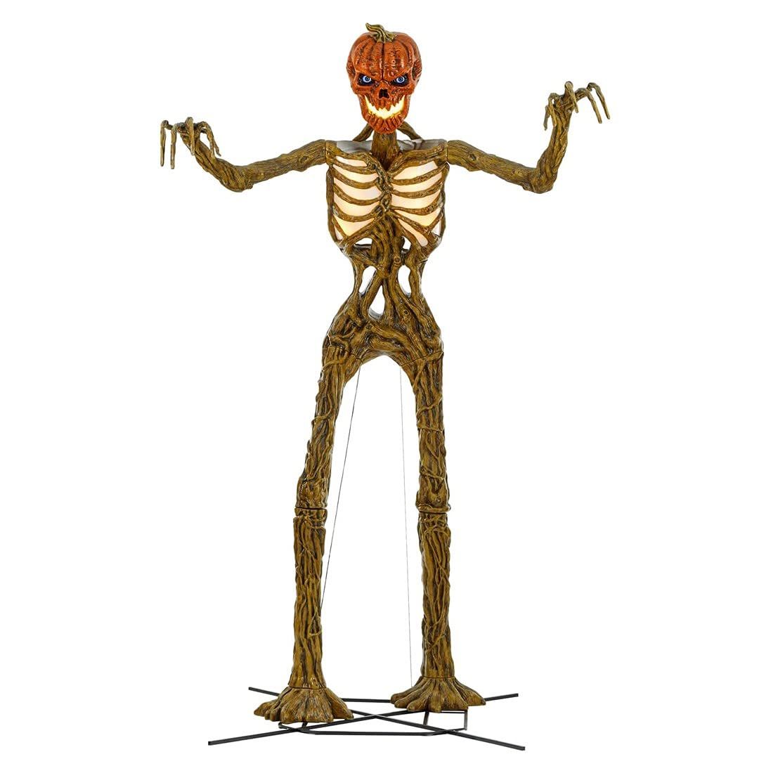 12 foot giant pumpkin skeleton for Halloween